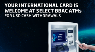 International cards on ATMs